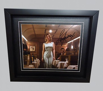 Lea Seydoux Signed Photo from Spectre Movie
