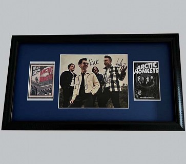 Arctic Monkeys Signed Colour Photo + 2 Posters