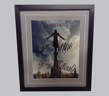 Assassins Creed Signed Movie Poster