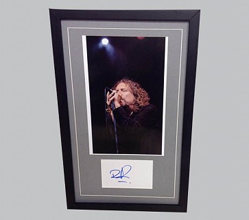 Robert Plant Signed Music Memorabilia