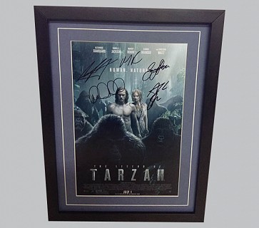 The Legend of Tarzan Signed Movie Poster