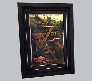 The Lost City of Z Signed Movie Poster