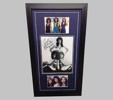 3 Degrees Photo Signed by Sheila + 2 Photos