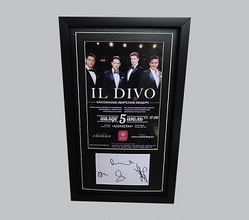 Il Divo Signed Music Collectible