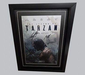 The Legend of Tarzan Signed Movie Poster