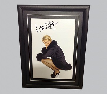 Lesley Ash Signed Colour Photo