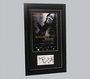 Beverley Knight Signed Music Memorabilia