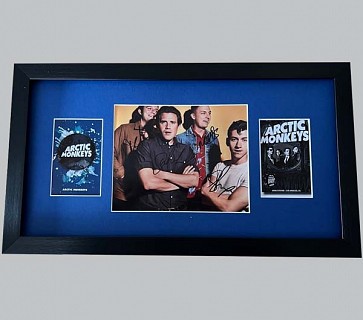 Arctic Monkeys Signed Colour Photo + 2 Posters