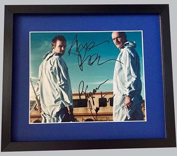 Breaking Bad Photo Signed by Bryan Cranston & Aaron Paul