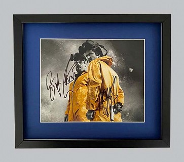 Breaking Bad Photo Signed by Bryan Cranston & Aaron Paul