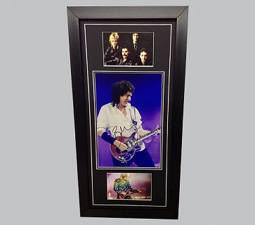 Brian May Signed Concert Photo + Colour Photo & Queen Photo