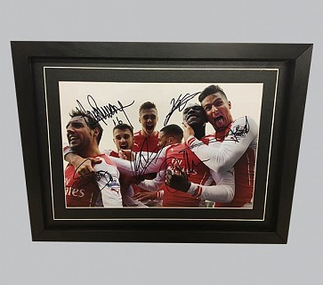 Arsenal Multi Player Signed Photo