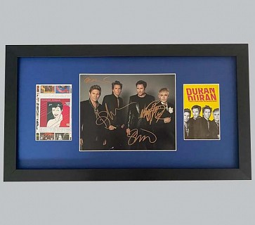 Duran Duran Signed Colour Photo + 2 Posters