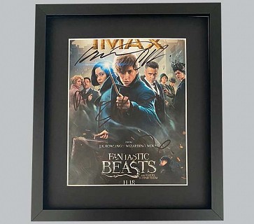 Fantastic Beasts Multi-Signed Colour Film Poster