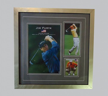 Jim Furyk Signed Golf Memorabilia