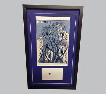 Jack White Signed Postcard + Poster