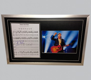 James Blunt Autographed Music Memorabilia