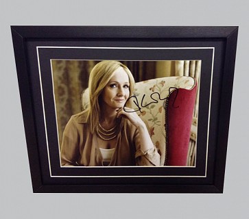 JK Rowling Signed Colour Photo