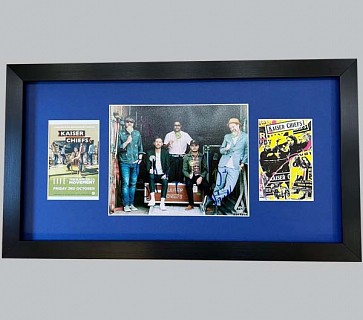 Kaisers Chiefs Signed Colour Photo + 2 Concert Posters
