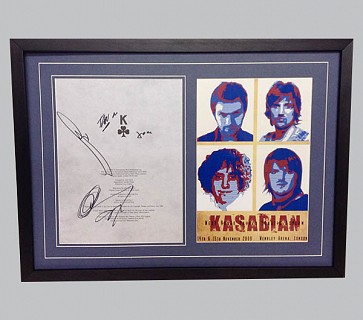 Kasabian Signed Music Memorabilia