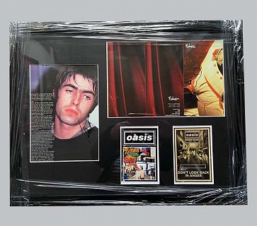 Oasis Poster Signed by Liam + Poster Signed by Noel & 2 Posters