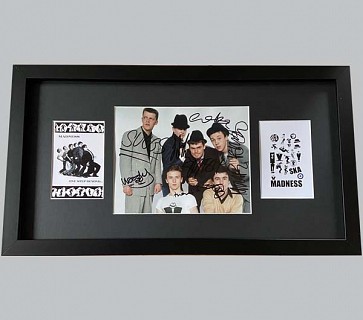 Madness Signed Colour Photo + 2 B&W Posters