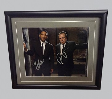 Men In Black Photo Signed by Will Smith & Tommy Lee Jones