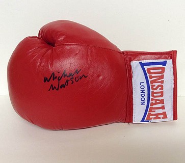 Michael Watson Signed Boxing Glove