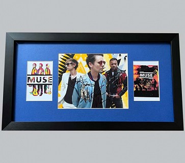 Muse Signed Colour Photo + 2 Colour Posters