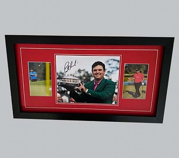 Patrick Reed Signed Colour Photo + 2 Photos