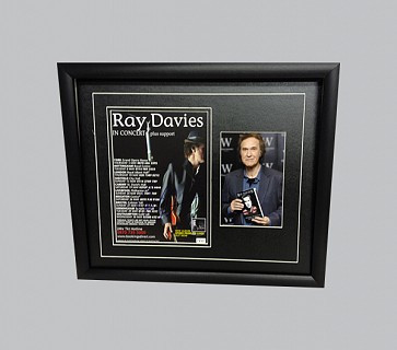 Ray Davies Signed Rock Music Memorabilia