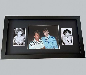 Roger Daltrey & David Bowie Signed Colour Photo + 2 Photos