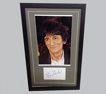 Ronnie Wood Autographed Music Collectible