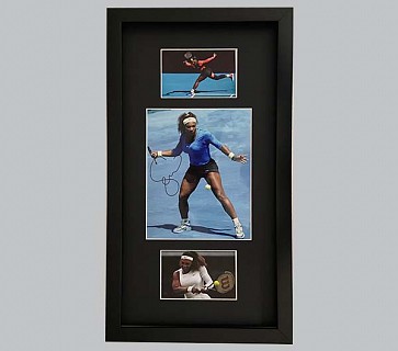 Serena Williams Signed Colour Photo + 2 Colour Photos