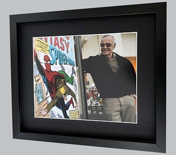 Spiderman Colour Photo Signed by Stan Lee