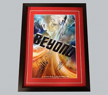 Star Trek Beyond Signed Film Poster