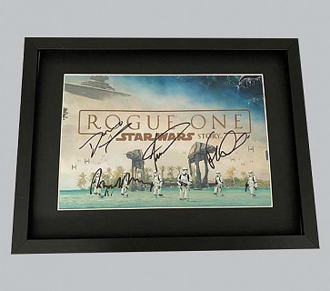 Star Wars "Rogue One" Signed Colour Poster