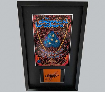 The Chemical Brothers Signed Postcard + Concert Poster