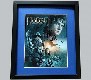 Hobbit "An Unexpected Journey" Signed Poster