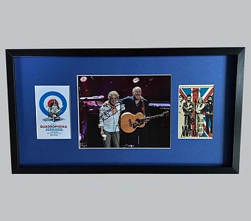 The Who Signed Concert Photo + 2 Colour Posters
