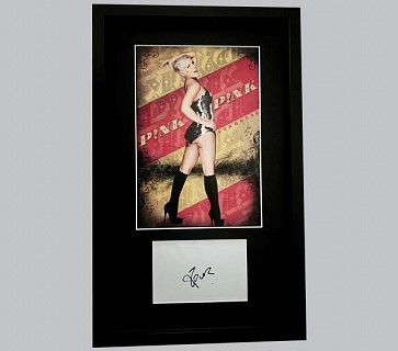 Pink Signed Postcard + "Funhouse" Colour Poster