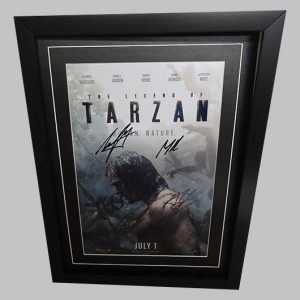 The Legend of Tarzan Signed Movie Poster