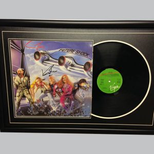 Gillan "Future Shock" Signed LP Cover