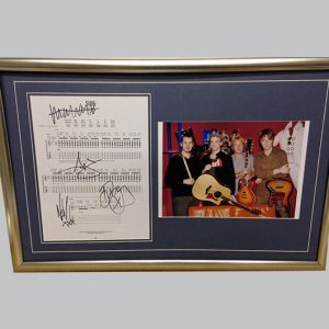 Travis Signed Rock Music Collectible