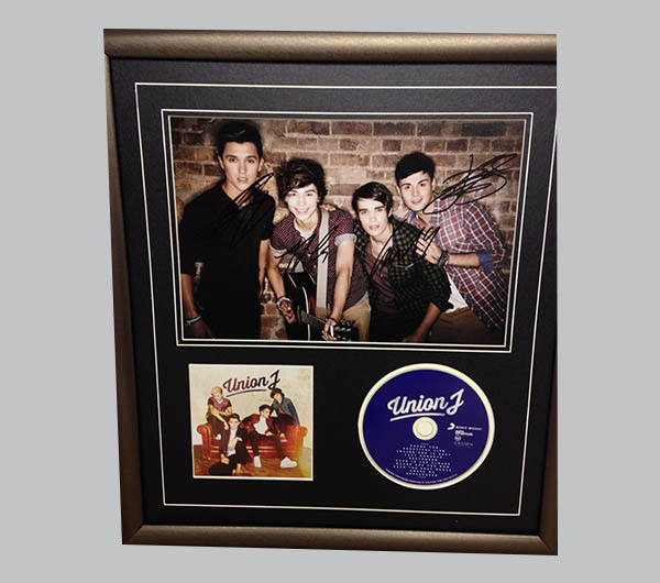 Union J Genuine Music Memorabilia