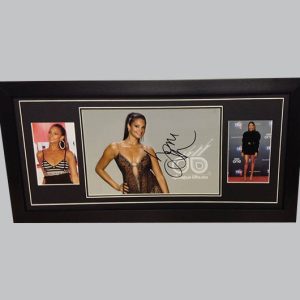 Alesha Dixon Signed Colour Photo + 2 Colour Photos
