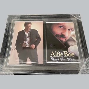Alfie Boe Signed Colour Photo + Colour Poster