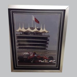 Alonso Signed F1 Colour Photo