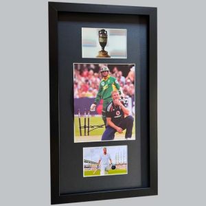 Andrew Flintoff Signed England Colour Photo + 2 Colour Photos