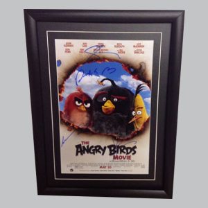 Angry Birds Signed Movie Poster